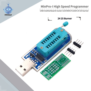 RNSbot-Programador MinPro I de Alta Velocidad, Placa Base USB, Enrutamiento LCD FLASH 24 EEPROM 25 SPI, Chip PLASH - Product Image 6