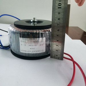 Voltaje de salida de entrada de transformador toroidal personalizado para amplificador de audio de fuente de alimentación - Product Image 3