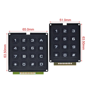 Single-chip Microcomputer <strong>Keyboard</strong> Key matrix 4*3 4X4 16-key Industrial <strong>Keyboard</strong> Module Row and Column Scanning - Product Image 3