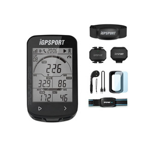 GPS Bike Computer iGPSPORT Ciclo Velocímetro inalámbrico Bicicleta Cronómetro digital BSC100S Juego de sensores de cadencia de velocidad - Product Image 1
