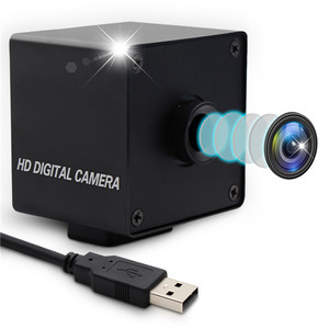 ELP 2MP Auto Focus Metal USB <strong>Camera</strong> High Speed 60fps 120fps Mini Webcam Autofocus for Security Checking ELP-USBFHD03AF-BA100 - Product Image 1