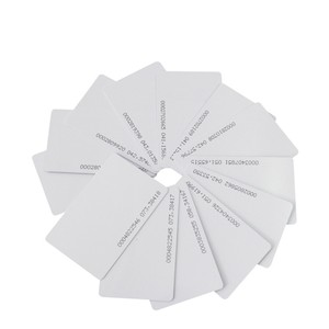 可打印CR80层压升华塑料白色身份证门禁卡空白聚氯乙烯卡 - Product Image 5
