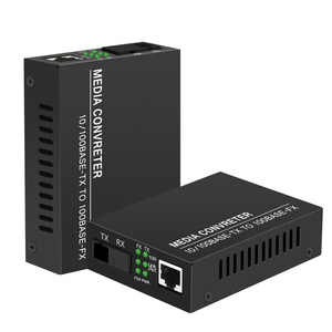 OEM工厂光纤收发器单型号单100Mbps Rj45端口以太网到光纤转换器 - Product Image 3
