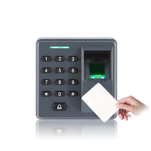 Lector de tarjetas RFID de huellas dactilares Dispositivo de asistencia de tiempo de huellas dactilares biométrico independiente y módulo Lector de huellas dactilares - Product Image 4