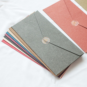 Fangda In Ấn Trống Gấp Thẻ Giáng Sinh Handmade Kraft Tông Phim Hoạt Hình Phong Bì Với Thư Con Dấu - Product Image 1