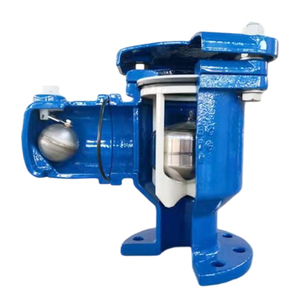 วาล์วระบายอากาศแบบ T มีช่องระบายอัตโนมัติแบบคู่พร้อม PN16 DN80 - Product Image 3