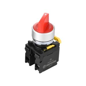2/C 2/O veya 1O/C mevcut 3 pozisyon seçici anahtarı 22mm su geçirmez seçici anahtarı