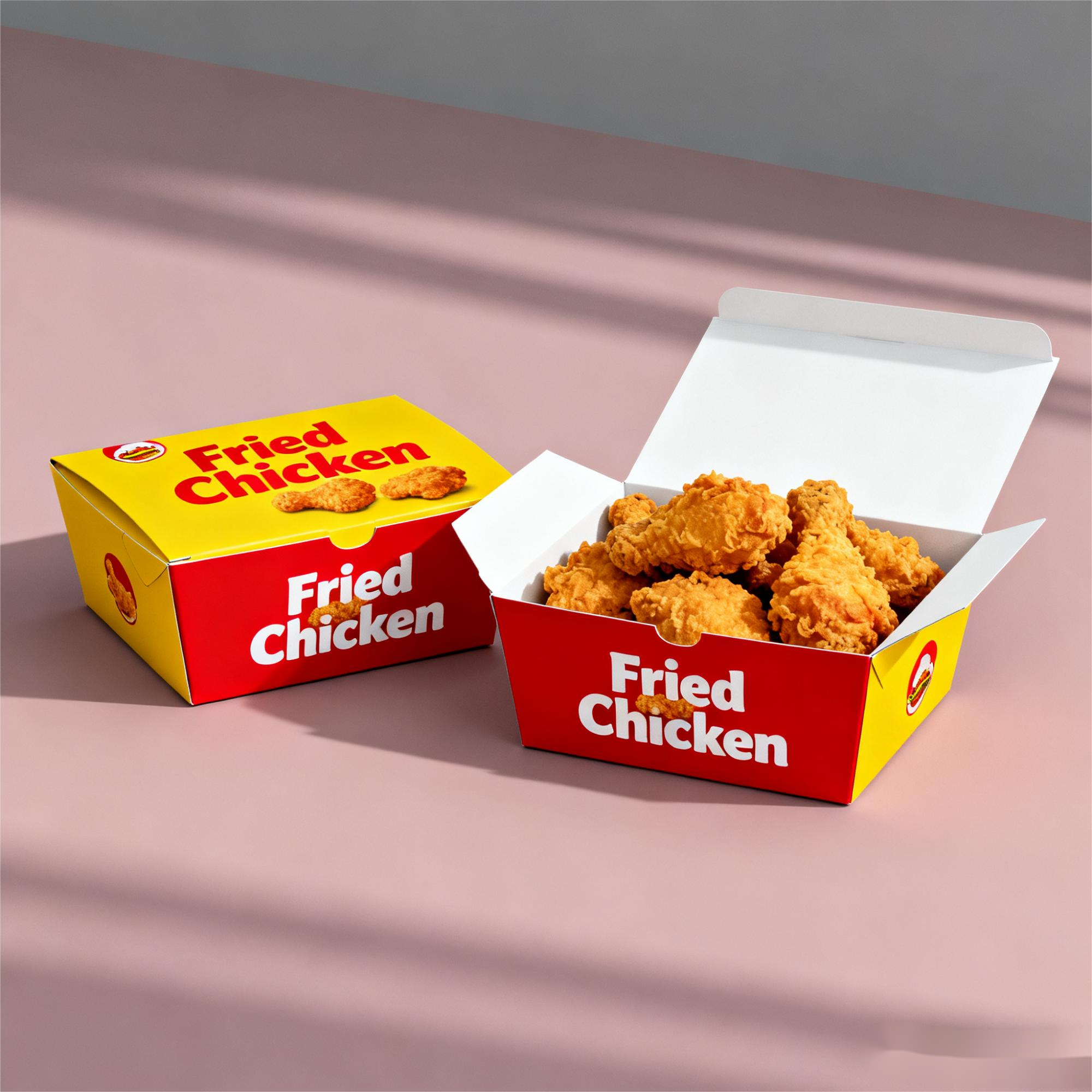 Caja de pollo frito