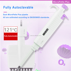 Weiai đa kênh Micropipette 8/12 kênh pipeta MicroPette cộng với đầy đủ autoclavable điều chỉnh khối lượng cơ khí phòng thí nghiệm Pipette - Product Image 4