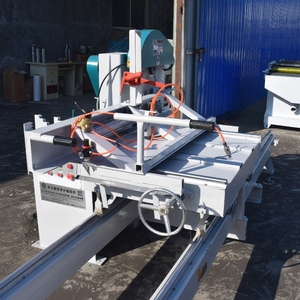 Sürgülü masa taşıma makinesi ile büyük ahşap kereste kesme Log testere için otomatik ağaç İşleme dairesel testere - Product Image 4