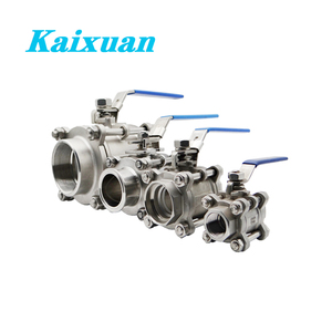 Diskon besar 3 buah bola Valve4 inci baja tahan karat untuk air baja tahan karat wanita Mini <span class=keywords><strong>Ball</strong></span> <span class=keywords><strong>Valve</strong></span> NPT BSPP BSPT - Product Image 1