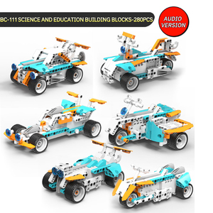 BC-110 MOC 6 in 1 versione vocale APP di educazione scientifica programmabile giocattoli per bambini che programmano giocattoli regalo blocchi - Product Image 3
