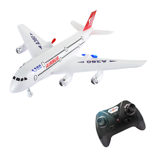 RcプレーンA380モードRcプレーン飛行しやすいスタントリロール固定翼機3CH EPPリモートコントロールグライダー - Product Image 1