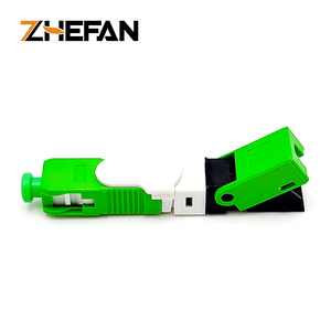 ZHEFAN FTTH connettore veloce ESC250D bassa perdita di inserzione incorporato SC/UPC/APC connettore rapido in fibra ottica veloce per cavo di goccia 250D - Product Image 5