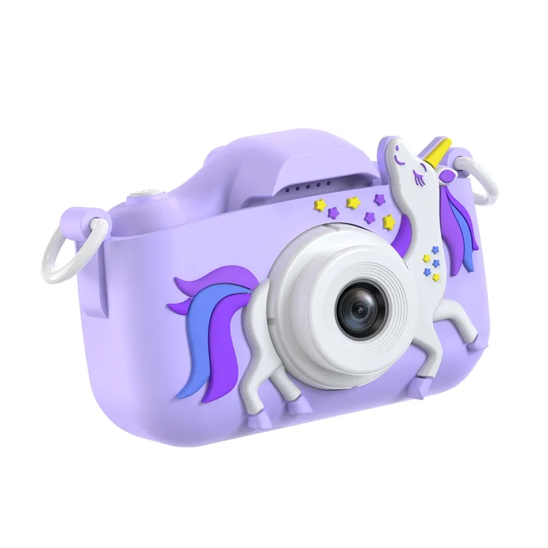 Камера 2,0 дюйма 1080P Hd цветной экран Двойная селфи видео игра цифровая камера с картой 32G детские игрушки подарок