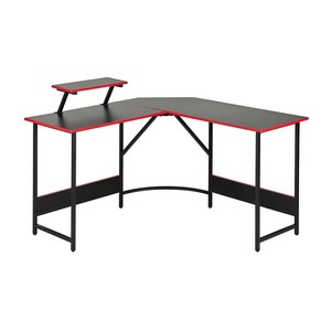 LV-GMD15-1 bán buôn L hình góc chơi game máy tính bàn nhiệm vụ nặng nề lớn chơi game bảng trò chơi bàn với màn hình Riser - Product Image 6