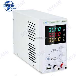 MYAMi 15V 5A Salida única Ajustable Laboratorio de escritorio Conmutación DC Fuente de alimentación Máquina para reparación móvil 10V/220V Entrada de CA