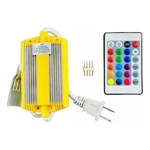RGB 5050 Светодиодная лента, 100 м, USB, дистанционное управление, IP67/65 DC12V, вход, ROHS, сертифицированный ПВХ/печатная плата - Product Image 5