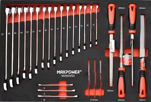 MAXPOWER 249pcs汽车金属板工具组，带工具推车 - Product Image 6