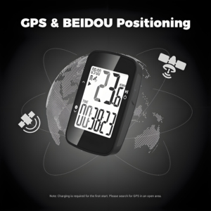 Bicycle Speedometer <strong>with</strong> Positioning System IPX7 Waterproof Bicycle <strong>Computer</strong> - Product Image 5