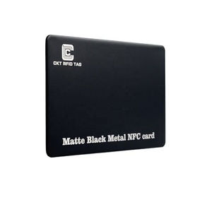 Customized Smart Card NFC Metal Business Card for Url Link <strong>Programming</strong> - Product Image 2