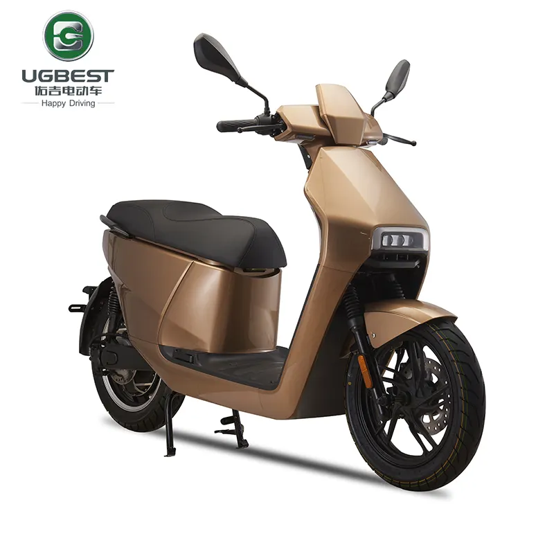 EEC European Style High Speed 105 km/h Moped Scooter Elektrisches Motorrad für Erwachsene mit Doppel batterie
