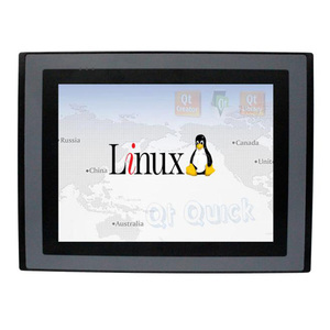 Monitor de control industrial resistivo HMI Sistema Linux Pantalla LCD de 8 pulgadas Panel integrado PC - Product Image 1