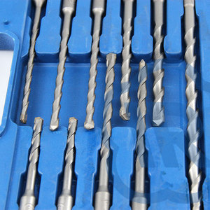 YUERONG 17PCS Electric Hammer Using Sds Plus Concrete Drill Bit Set With <strong>Chisel</strong> <strong>for</strong> Rock - Product Image 6