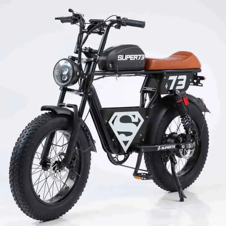 SUPER H-TS 001(73) 전기 자전거 지방 타이어 스노우 자전거 산악 자전거 소스 공장 스타 모델 리튬 배터리 레트로 자전거