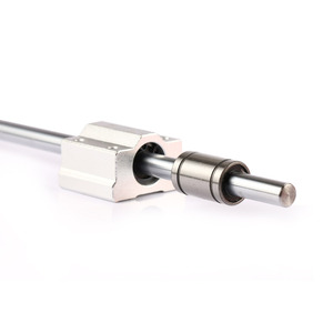 LM8UU型方形线性滑轨托架，带轴承块和固定环，用于自动化机器和设备 - Product Image 2