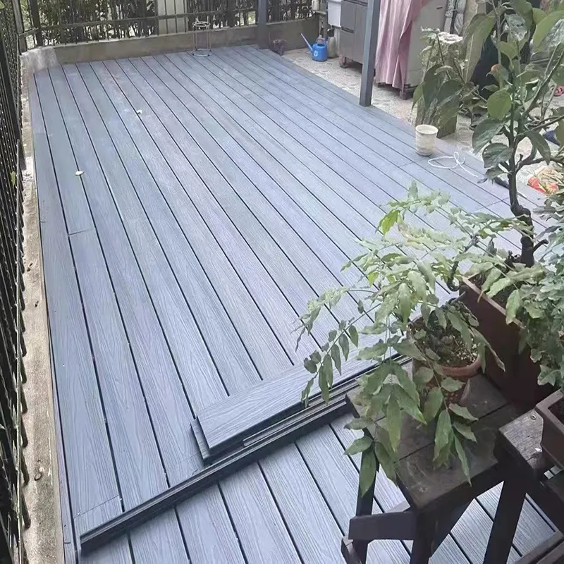 Vinyl Composite decking ngoài trời WPC Composite decking nổi composite boong Hội Đồng Quản Trị