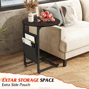Easy Assembly Metal Frame Wood Desktop <strong>Rectangular</strong> Living Room <strong>Table</strong> Set 2 in 1 Design <strong>Nesting</strong> Coffee <strong>Table</strong> for Living Room - Product Image 5