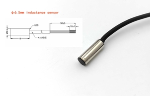 DC 2-Draht Miniatur-Näherung schalter mit 6mm Durchmesser Induktiver Näherung sensor IP67 - Product Image 6