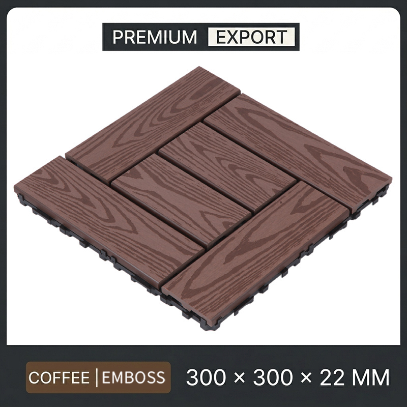 Café - Grille Mosaïque (Embossée)