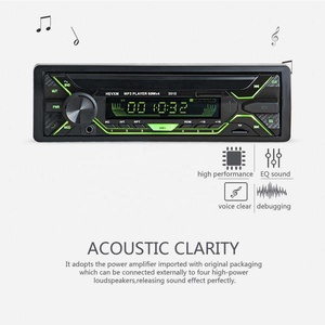 汽车收音机立体声播放器数字汽车MP3播放器60Wx4调频收音机立体声音频音乐USB/标清，带仪表板辅助输入 - Product Image 4