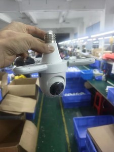 E27无线360 Ip灯泡凸轮无线网络ip摄像机，带1080P灯安全双向语音高清彩色夜视摄像机 - Product Image 4