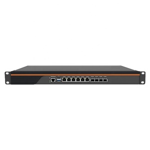 BKHD OEM 1U Intel ATOM C3958 16 Core 6 * Giga NIC 4*10G Sfp + Computer incorporato Router virtuale Server X86 DDR4 M.2 Gateway - Product Image 1