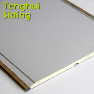 Holzmaserung Verkleidung Blech Wand verkleidung Außenwand Metall Abstellgleis. - Product Image 3