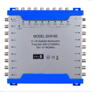 9x16สแตนด์อโลนดาวเทียมมัลติสวิตช์ diseqc สัญญาณ2.0 9IN 16เอาท์พุทสวิตช์ - Product Image 1
