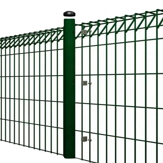 2023 vendita calda Roll Top Mesh Fence/is completamente sistema di recinzione è definitivo del pannello di recinzione, palo, cancelli e sistema di fissaggio