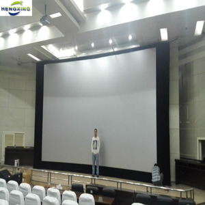 Extra Large <strong>Curved</strong> <strong>Screen</strong> with Silver <strong>Screen</strong> Fabric of <strong>Fixed</strong> <strong>Frame</strong> <strong>Screen</strong> - Product Image 2