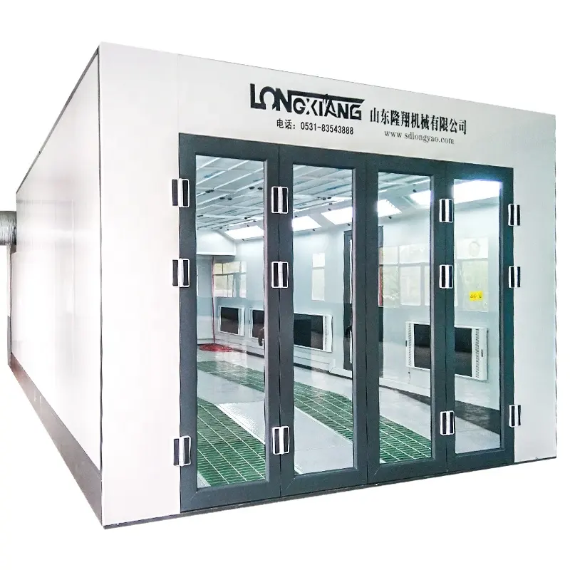 Cabina di verniciatura della scatola di vernice LX3 CE 7m di lunghezza 4m di larghezza cabina di verniciatura per auto cabina di verniciatura cabina di verniciatura per riscaldamento elettrico automatico