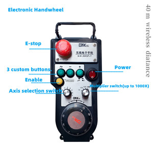 XHC 7軸Mpgペンダント手動パルス発生器ハンドホイールCNCリモコンDC5V/12V/24V Fagor GSK Siemens Hass CNCシステム用 - Product Image 4