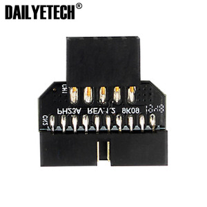 Motherboard USB2.<strong>0</strong> 9Pin to USB3.<strong>0</strong> 19pin Front Panel Connector Converter <strong>USB</strong> <strong>3</strong>.<strong>0</strong> 19/20pin to <strong>USB</strong> <strong>2</strong>.<strong>0</strong> 9pin <strong>Header</strong> Female Adapter - Product Image 6