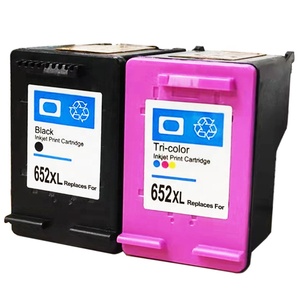 Hicor 652 XL 652XL Premium Black Remanufactured for Ink Cartridge for HP652 DeskJet Compatible <strong>HP</strong> for Ink Advantage <strong>2135</strong> 1118 Mo - Product Image 1