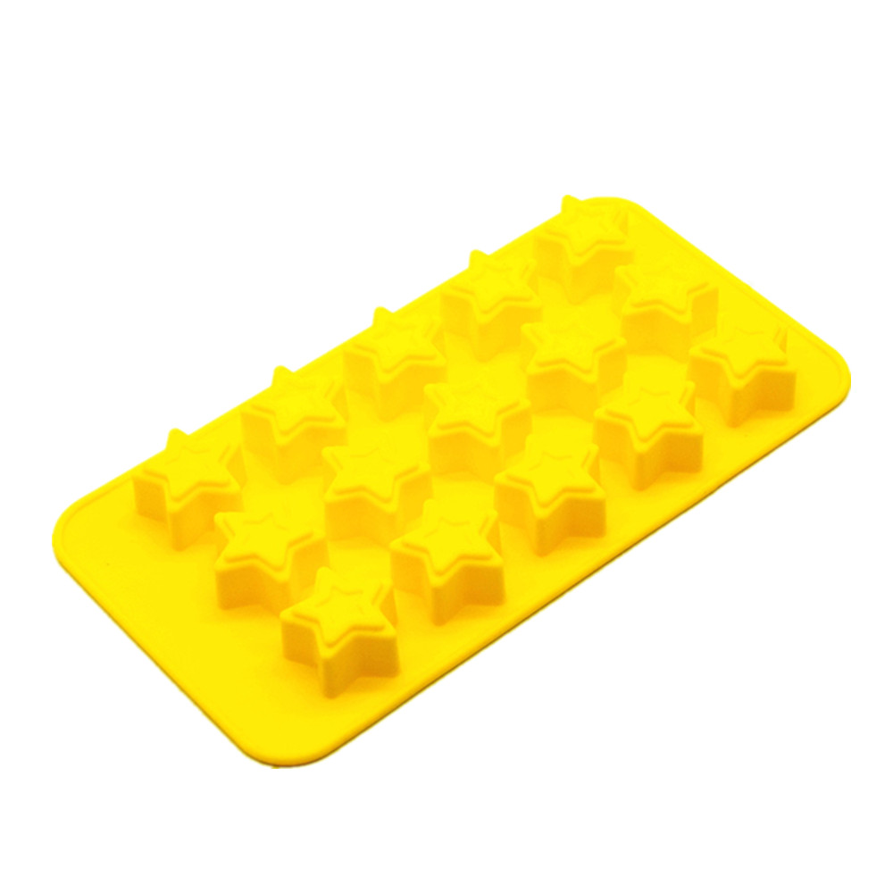 Moule à bonbons étoile jaune