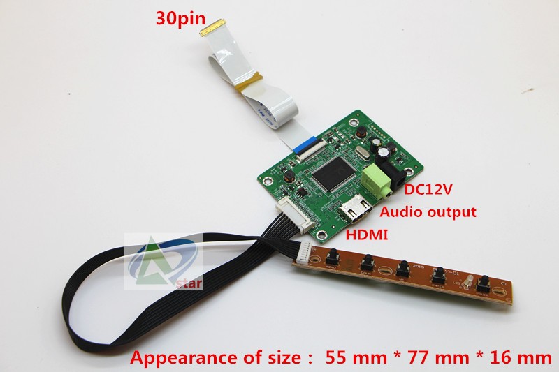 HD Control LCD driver board + 13.3 "capacitive touch assembly+LCD 1920 x1080 IPS LCD screen DIY kits Module Car Raspberry Pi 3