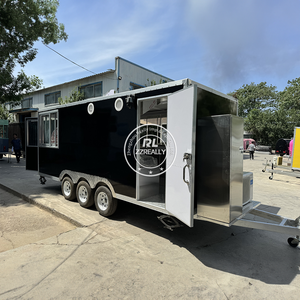 2025 Customized Kitchen Equipment Food Truck BBQ Ice Taco Pizza Truck Food Cart Street Food Trailer