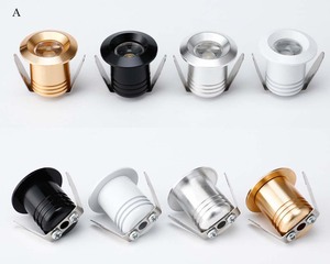 ไฟสปอตไลท์แบบปิดภาคเรียนขนาด23มม. ไฟดาวน์ไลท์ LED ขนาดเล็ก1W 12V 110V 220V 230V - Product Image 2