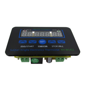 Controlador de temperatura Digital AC110-220V, termostato, relé termorregulador, XH-W1411, Sensor de temperatura inteligente, 12V - Product Image 3